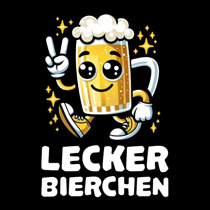 Lecker Bierchen Cartoon