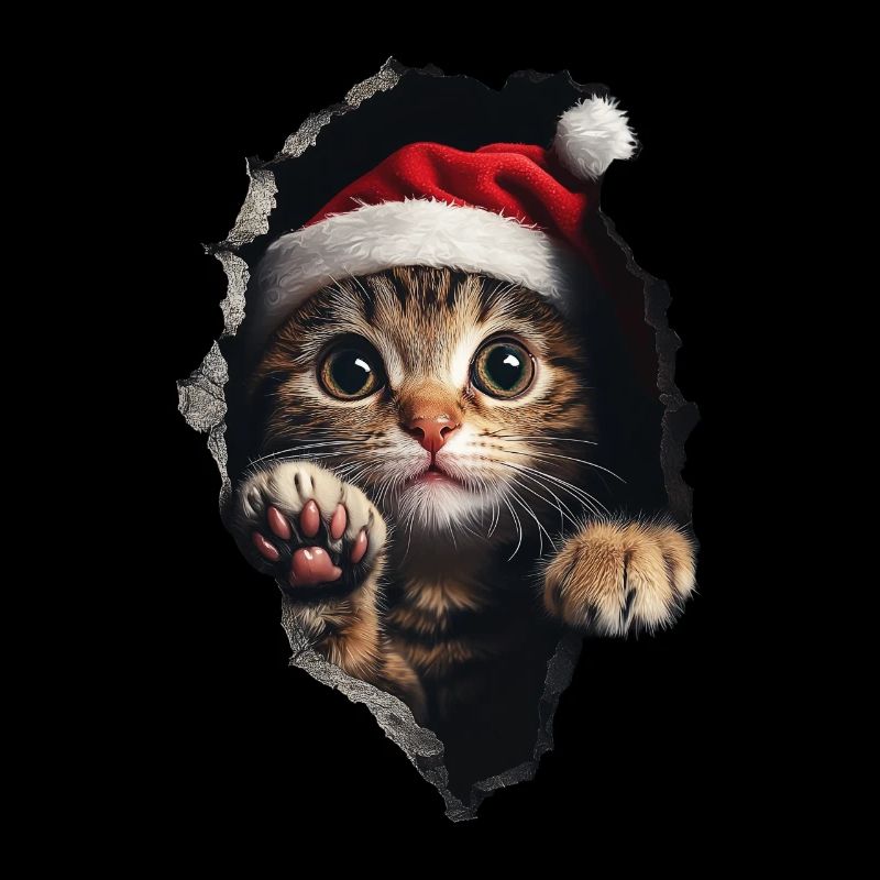 Chat Propriétaire Chats Noël Noël Chat