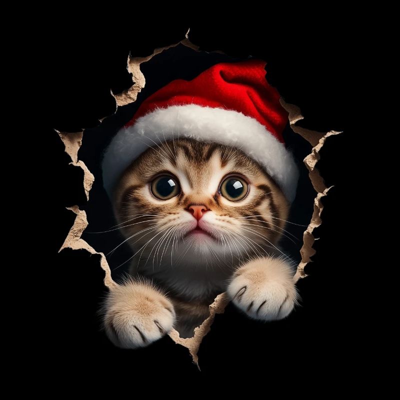 Chat Propriétaire Chats Noël Noël Chat