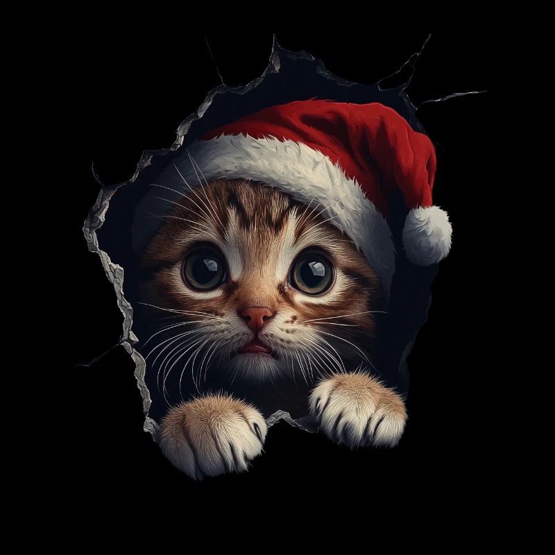 Chat Propriétaire Chats Noël Noël Chat