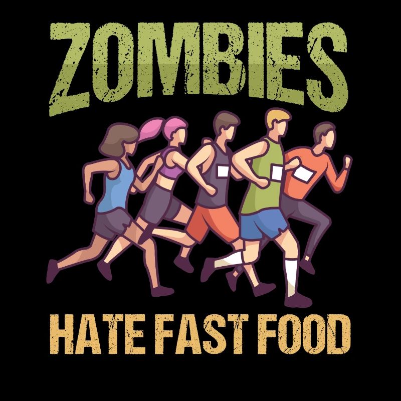 Marathon Zombies Hate Fast Food Running
