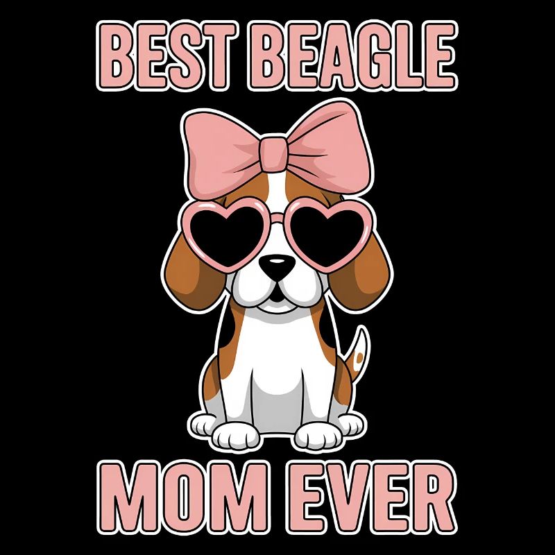 Beagle Mom Dog Mom Funny Beagle Gift