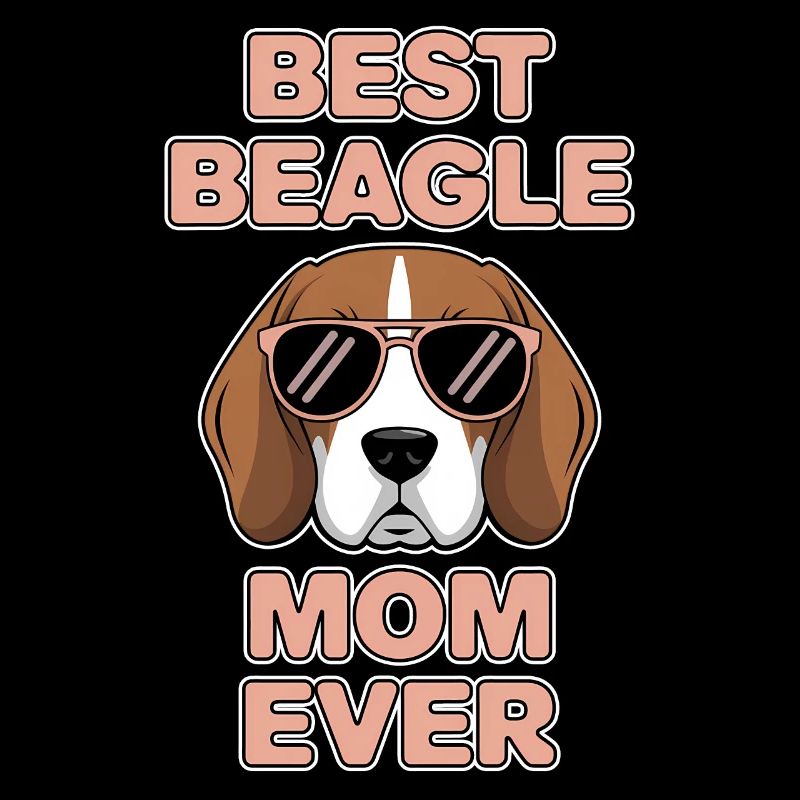 Beagle Mama Hund Mutter Lustiges Beagle Geschenk
