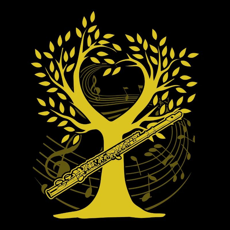 Flute Musical Tree
