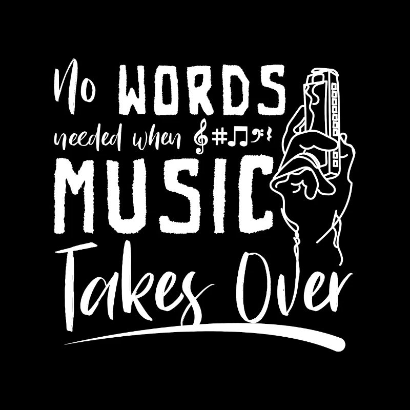 No words needed when music takes over harmonica