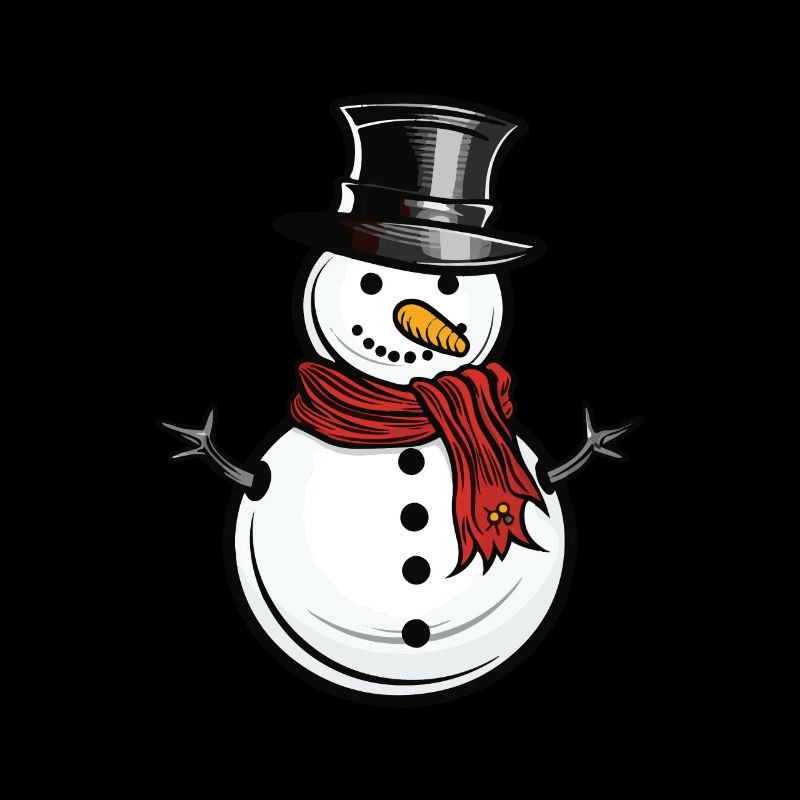 Snowman Winter Snow