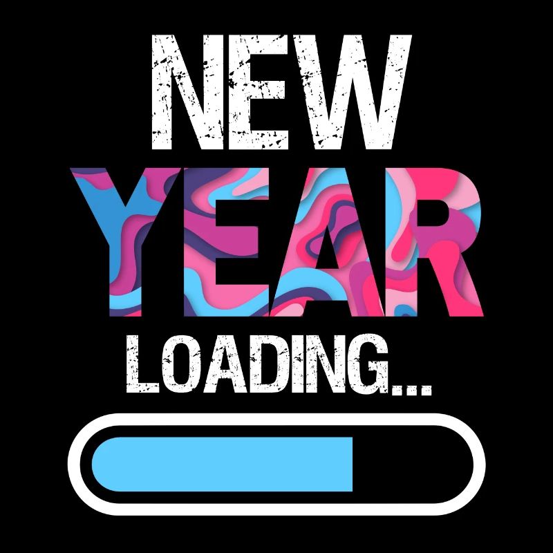 New Year Loading Happy New Year New Year's Eve