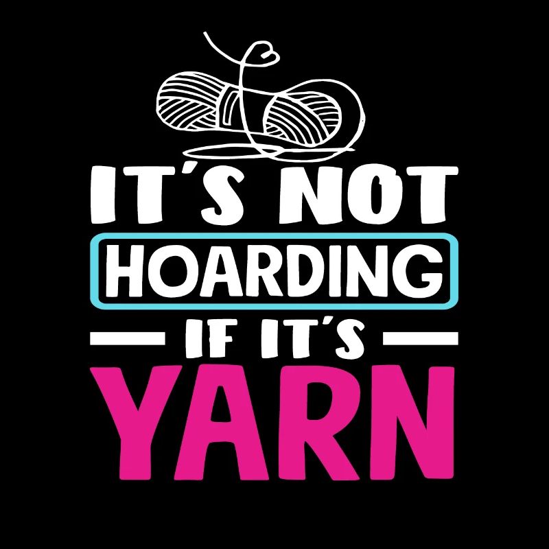 It's not collecting when it's knitting yarn