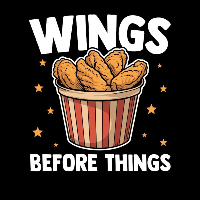 Deep Fried Chicken Wings Wings Before Things