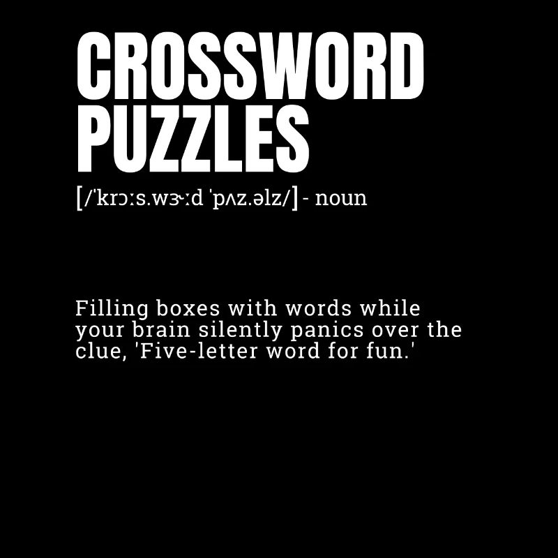 Crossword Puzzles Leaving Brain Panicked Hobbies D