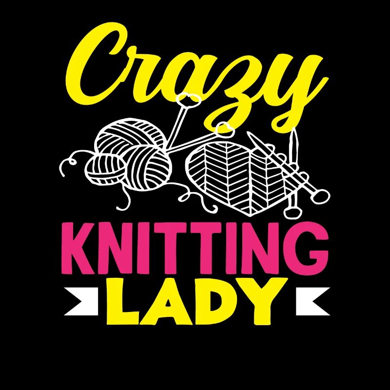 Crazy Knitting Lady Creative Knitting