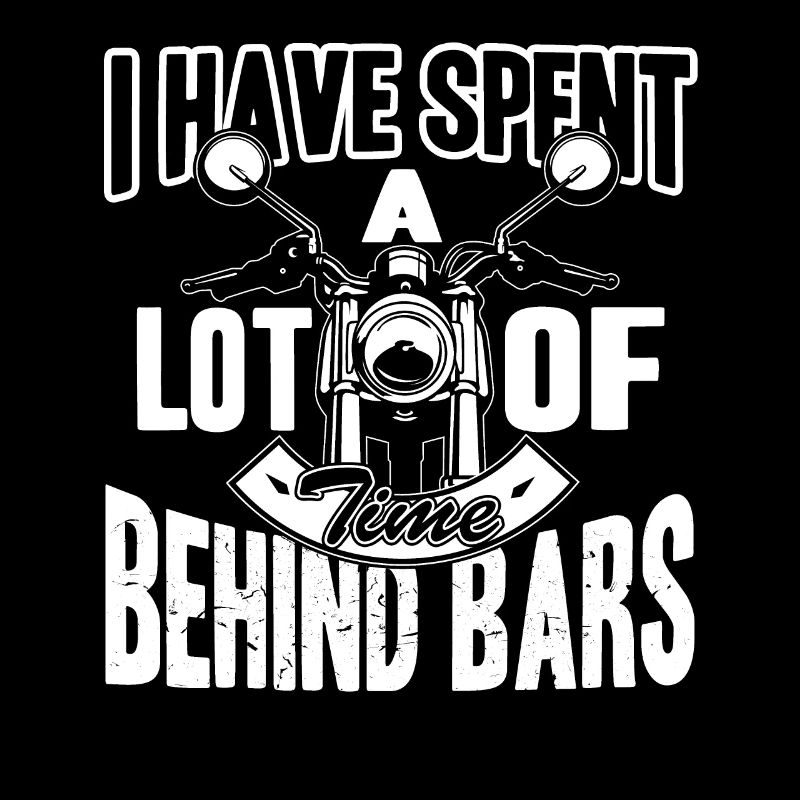 Motorcycle Spend Time Behind Bars Motorcycle