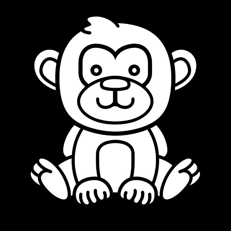 Pavian-Affe