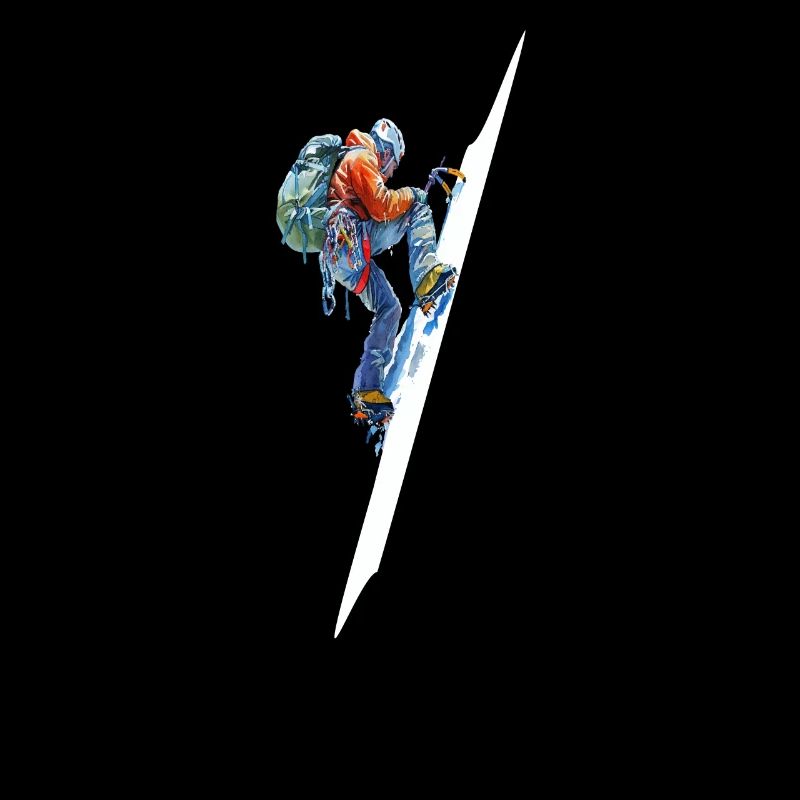 Extrem-Eiskletterer-Abenteuer Extreme Climber