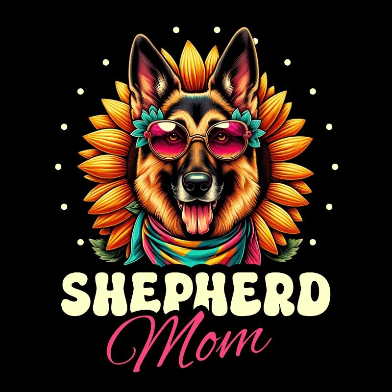 Shepherd Mom German Shepherd Dog Lover Shepherds G