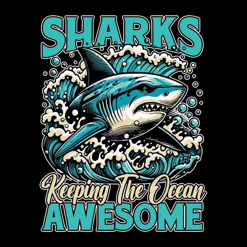 Passionné de requins Requins gardant l’océanologue