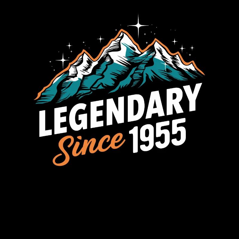 Legendär Seit 1955 Wanderer Geburtstag Bergwandern