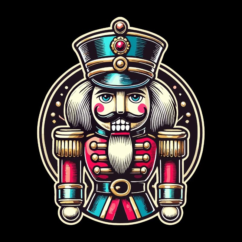 Traditional Nutcracker for Christmas