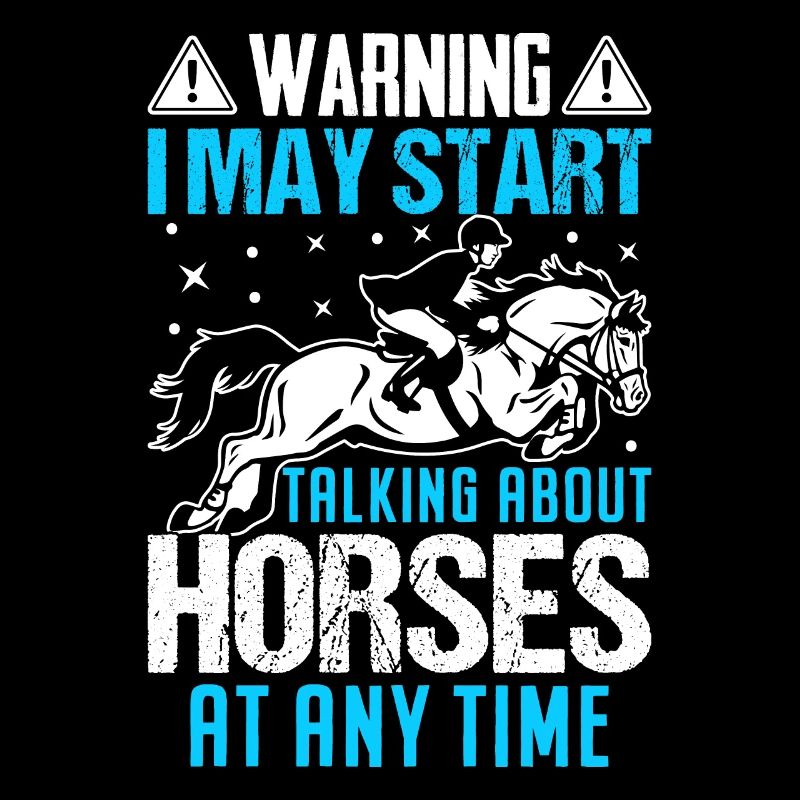 Could talk about horses