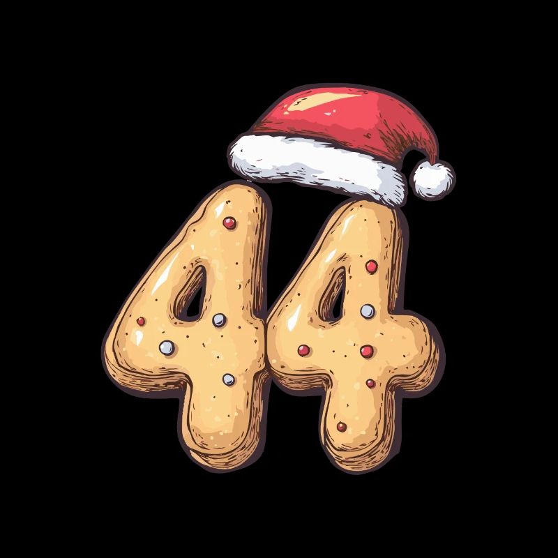 Biscuit de Noël à 44 chiffres