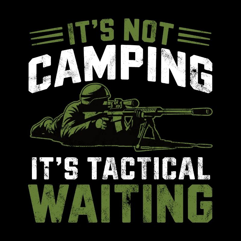 Ce n’est pas du camping C’est de l’attente tactique