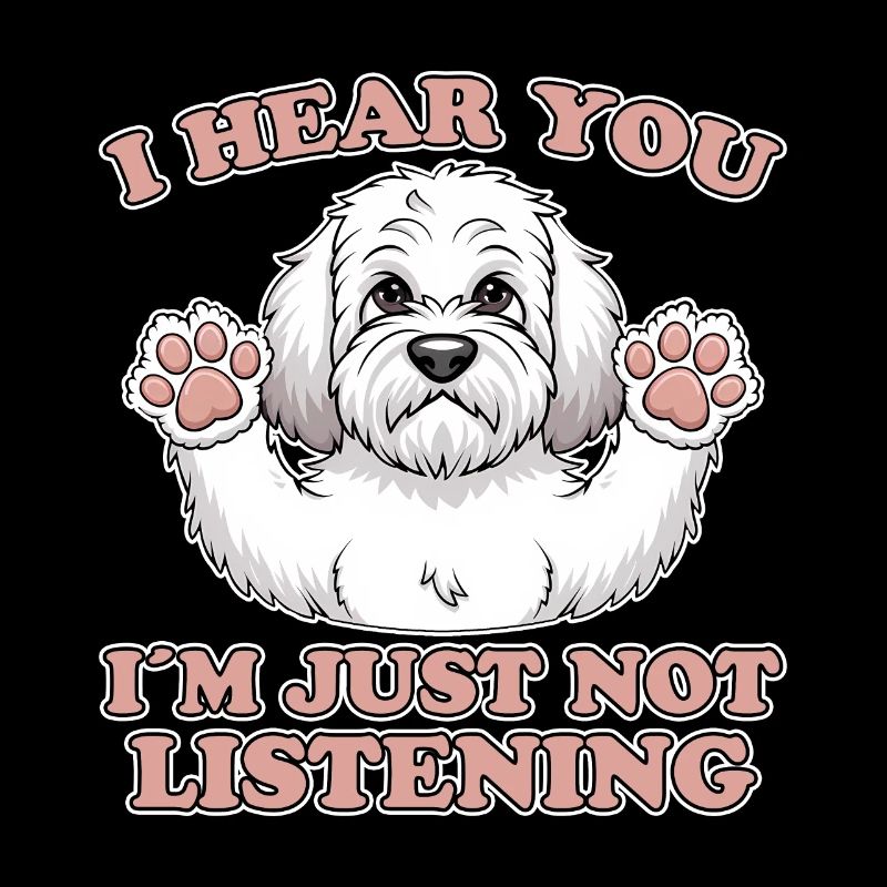 Cockapoo disant chiens drôle Cockapoo cadeau