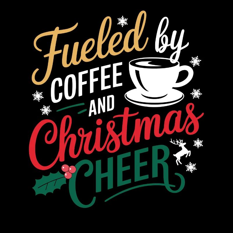 Alimenté par le café et la joie de Noël