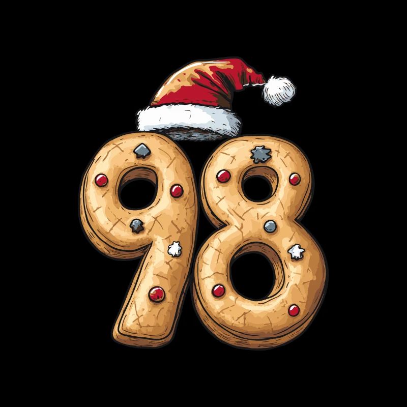 Biscuit de Noël à 98 chiffres