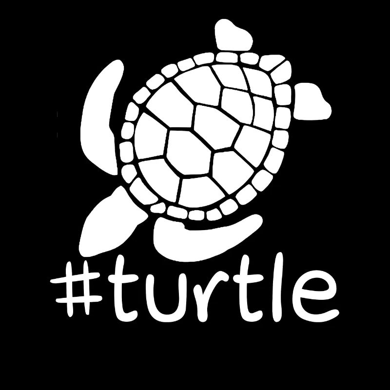 Funny Turtle Hashtag