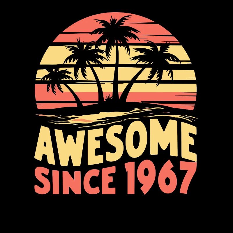 Awesome Seit 1967 Geburtstag