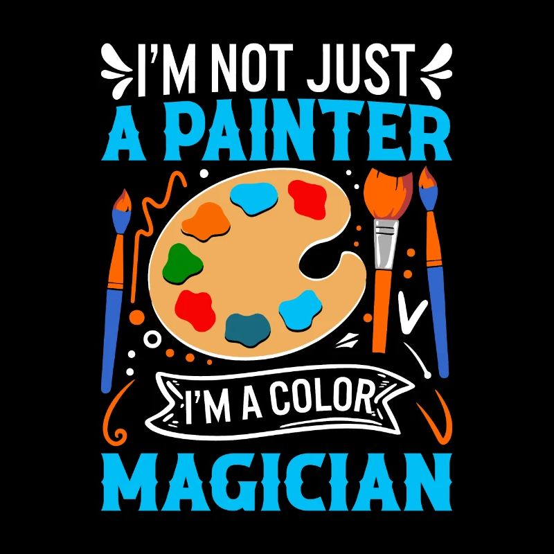 Ich bin nicht nur Maler; Ich bin ein Farbmagier!