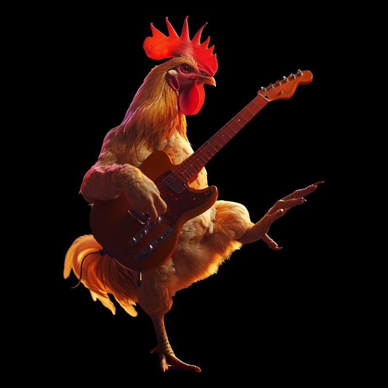 Rooster Guitar