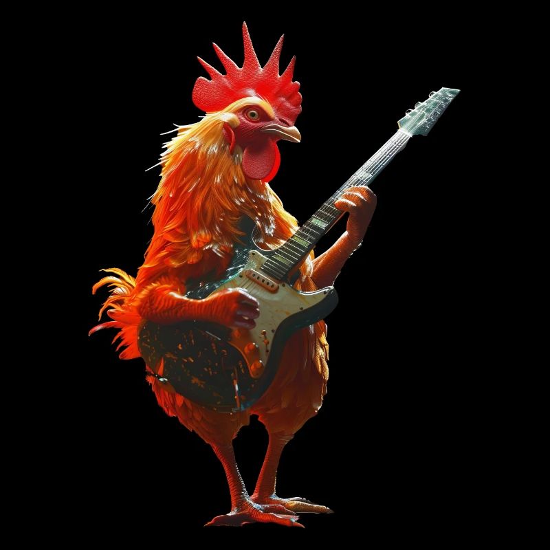 Rooster Guitar