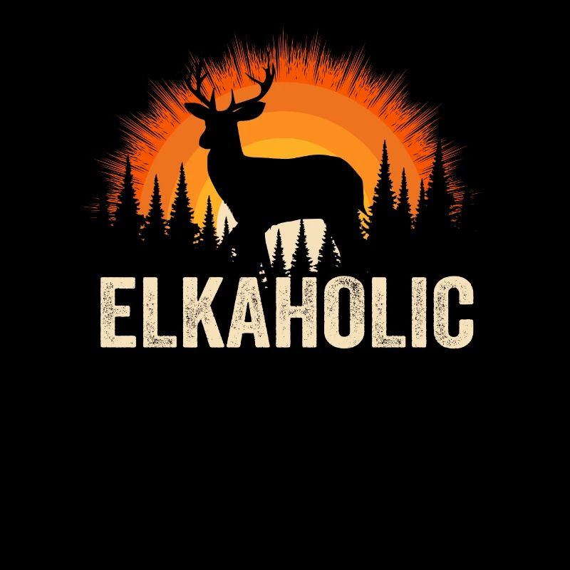 Elchjagd Elkaholische Jäger