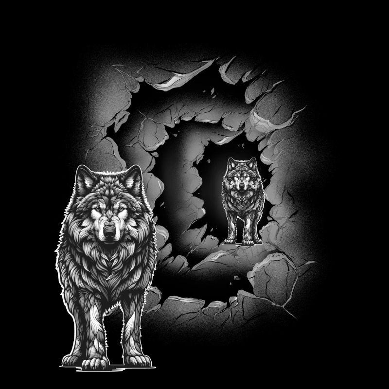 Wolf Wolves She-Wolf Mystical Halloween