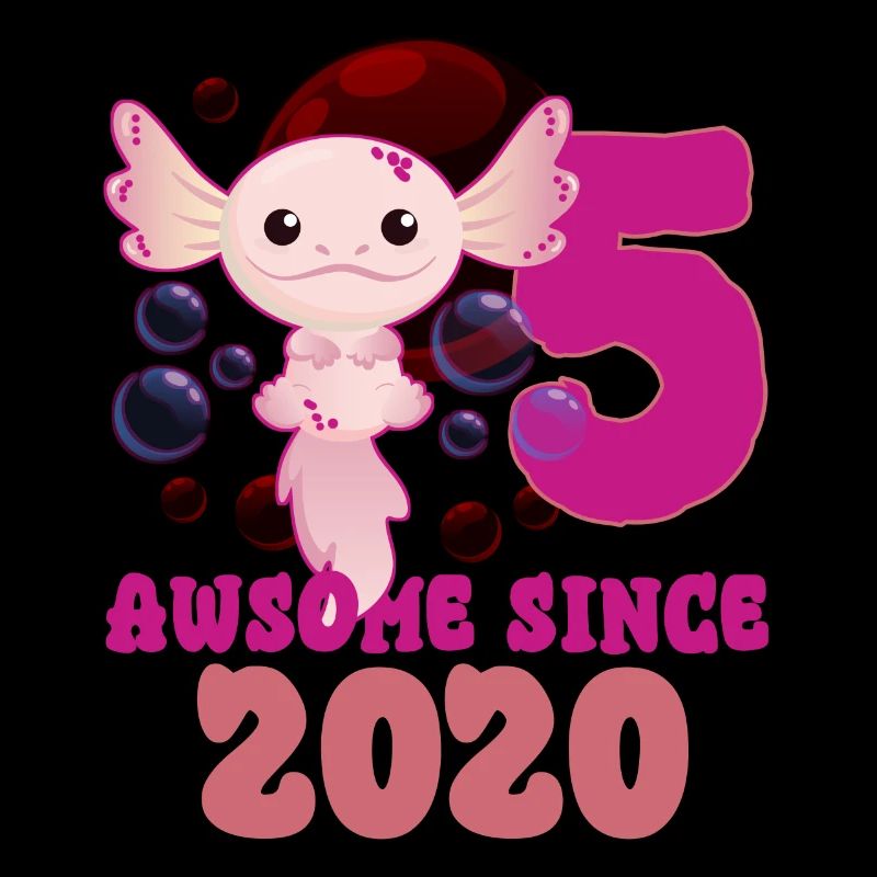 Axolotls' Fifth Birthday