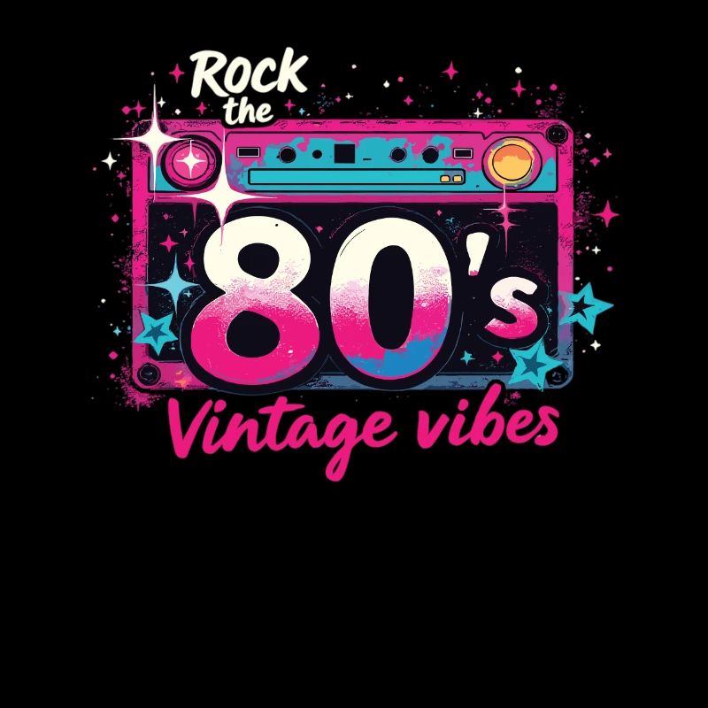 Rock The 80's 80s Party Retro Look 80s