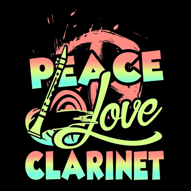 Peace Love Clarinet