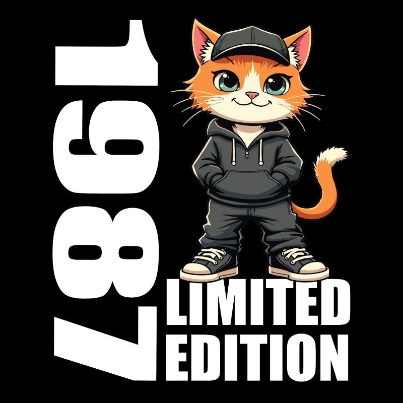 Limited Edition 1987 Birthday Born 1987