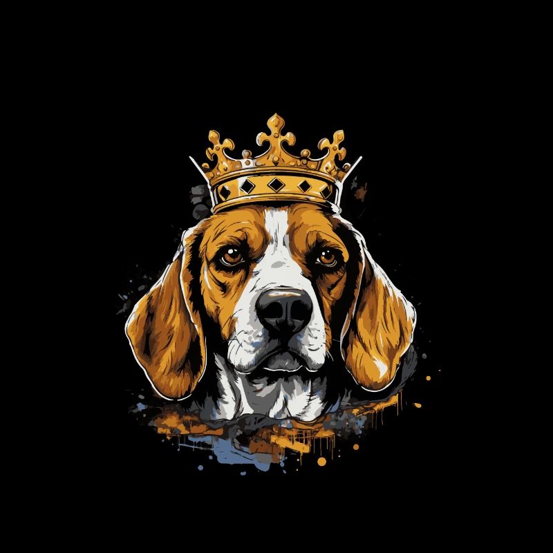Couronne d’animal de chien Beagle