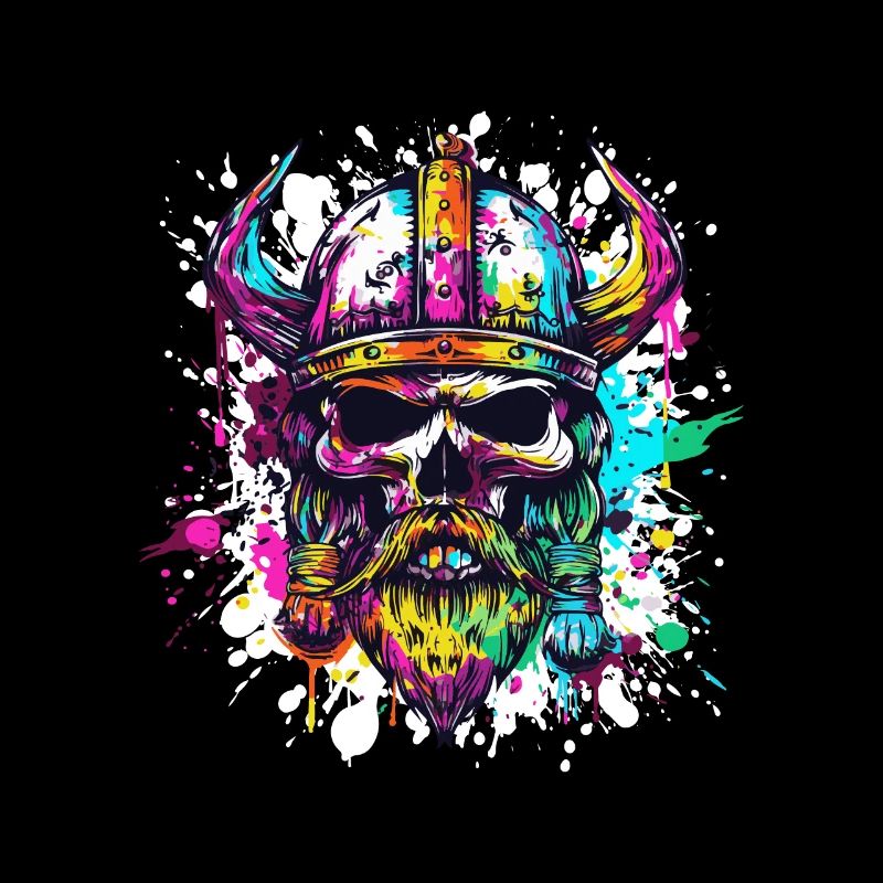 Wikinger Totenkopf