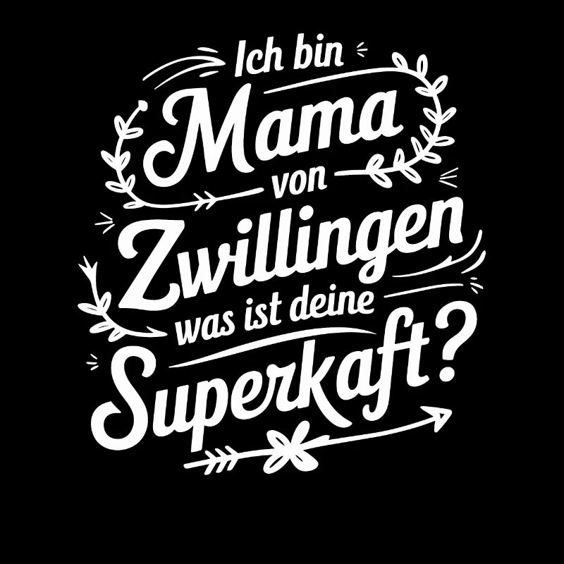 Zwillingsmama Zwillings Mutter, Mama von Zwillinge