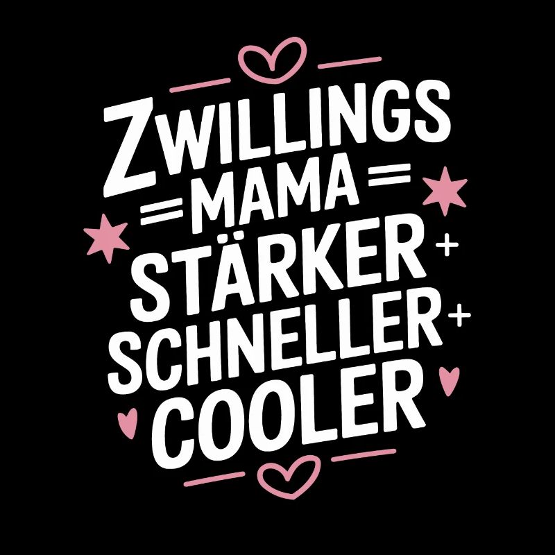 Zwillings Mutter Zwillingsmama Zwillinge Mama