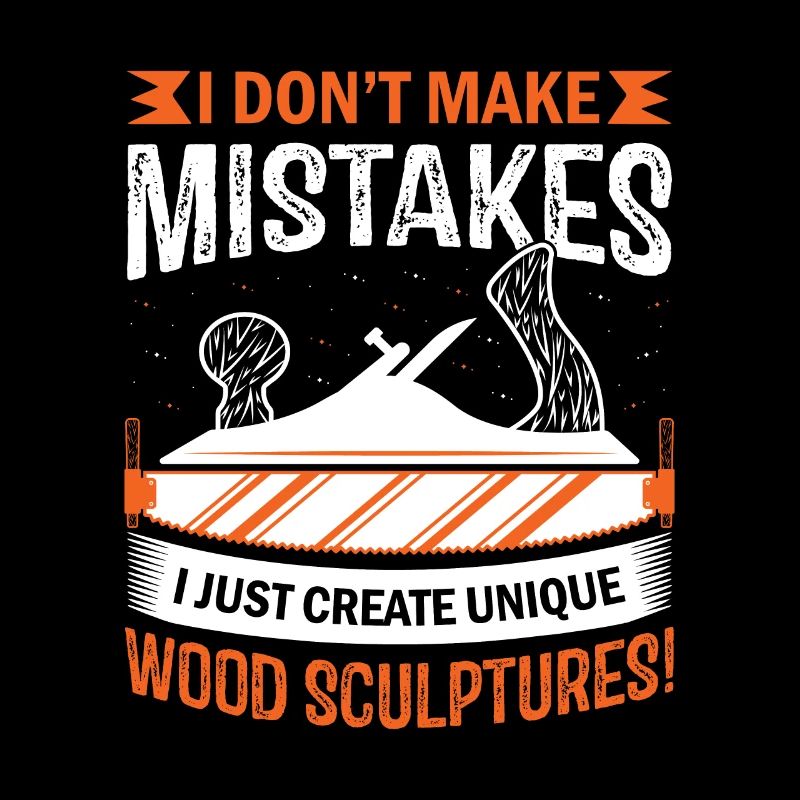 Ich mache keine Fehler; Ich erschaffe einfach einzigartige Holzstäbe