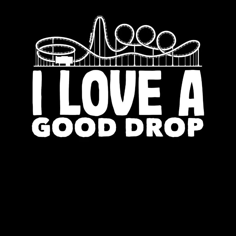 Ich Liebe Eine Gute Abfahrt Achterbahn