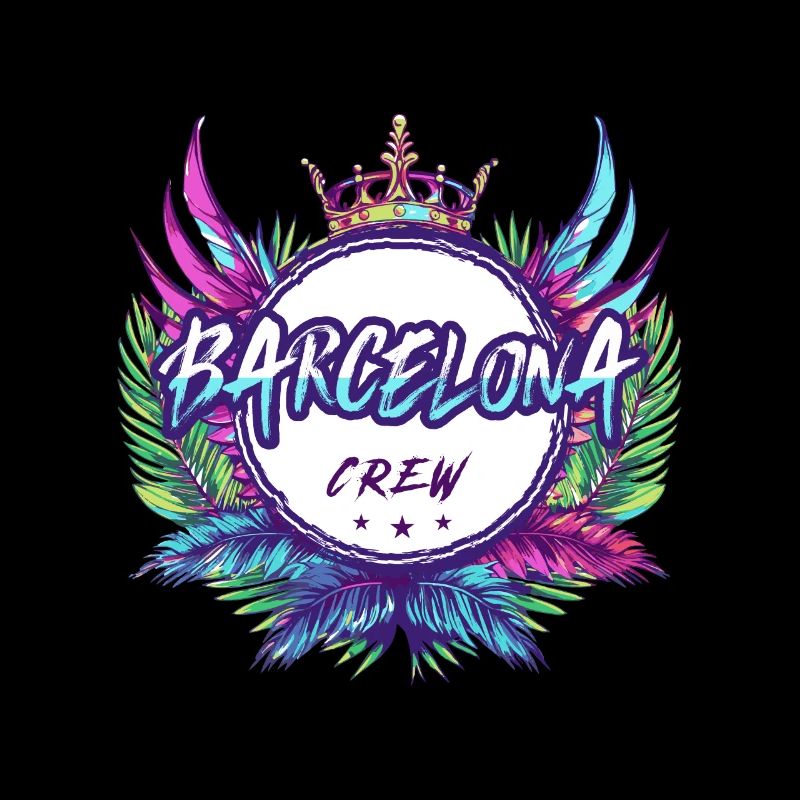 Équipage de Barcelone Coloré