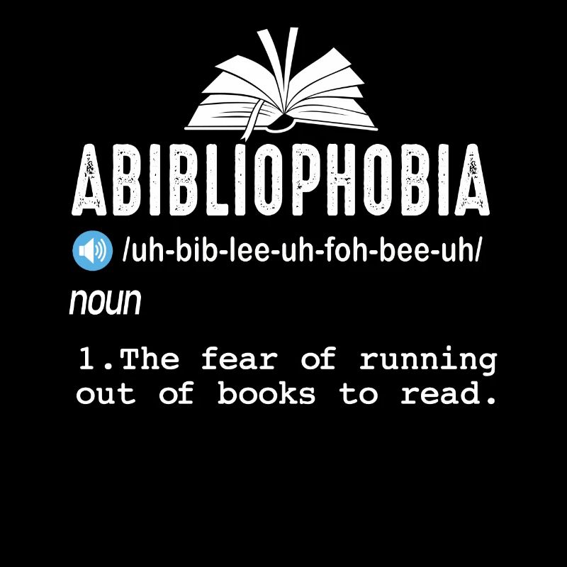 Abibliophobia Bookworm Reading Books