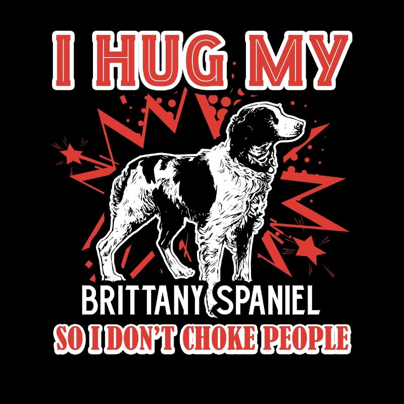 I Hug My Brittany Spaniel