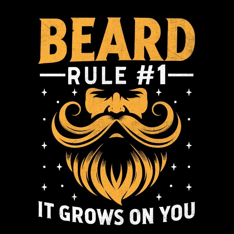Bartregel Nummer eins: Er wächst auf dir Bärte