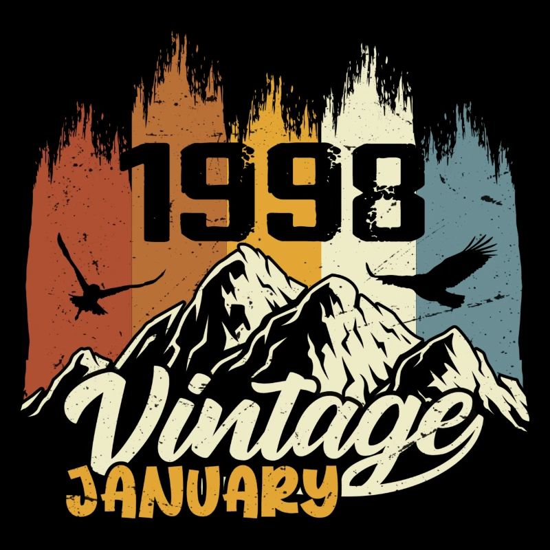 Anniversaire Janvier 1998 - Cadeau Janvier 1998
